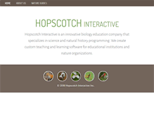 Tablet Screenshot of hopscotch.ca